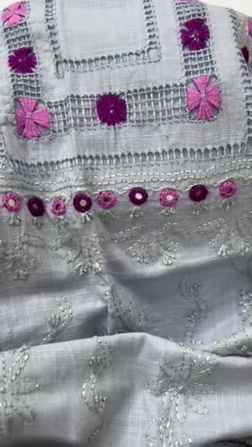 Rs 5850 lawn hand made emb shirt