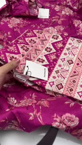 Rs 3650 Sapphire Stitched Shirt Duppata ~ MEDIUM