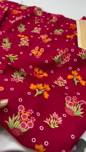 Rs 2400 Raabi Doria linen same printed 2p
