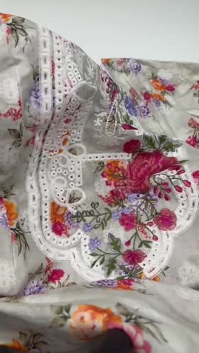 Rs 5950 Sahiba Stitched Emb 3pc ~ [Chest 20] [Length 47] MEDIUM