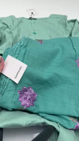 Rs 5950 Sapphire Stitched Shirt Duppata ~ MEDIUM