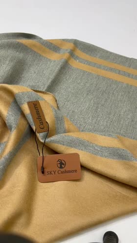 Rs 2200 Sky Cashmere warm 2 tone scarf