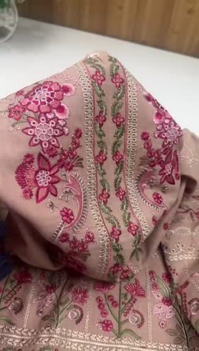 Rs 6500 Sahiba Khadar Emb Warm Shawl Stitched 3pc ~ [Chest 19] [Length 45] SMALL