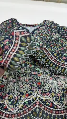 Rs 5500 khadar stitched Emb 3p ~ [Chest 19] [Length 41] SMALL