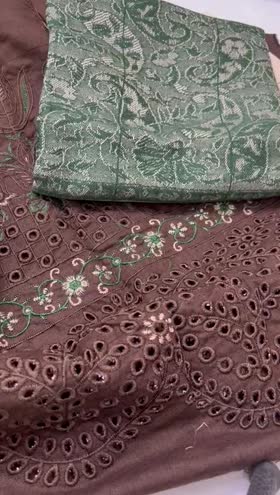 Rs 3950 winter Emb 3pc warm jacquard shawl