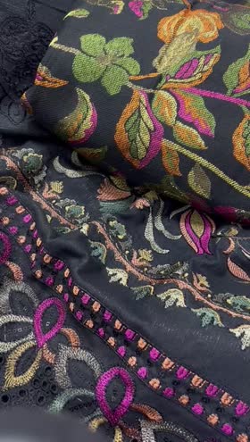 Rs 6595 Shakar by Riaz Arts Luxury Winter Emb Peach leather 3pc Multi Barosha Jacquard Shawl