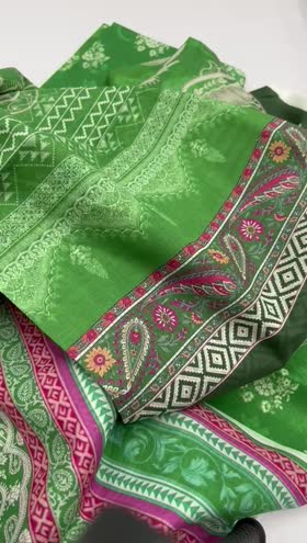 Rs 3100 Mausummery lawn printed 3pc voil lawn duppata