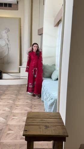 Rs 11500 unstitched 3 piece full Emb Dispatch month June