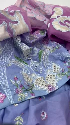 Rs 5500 mushq lawn Emb 2pc
