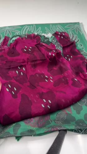 Rs 4650 Nureh Signature Prints Viscose Slub Linen 3pc [SP-163]