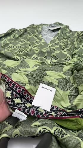 Rs 3800 Sapphire Stitched Shirt Duppata ~ SMALL