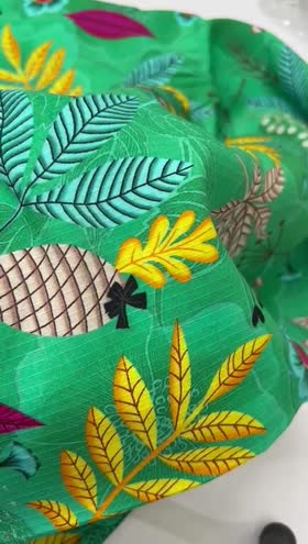 Rs 2400 Raabi Doria linen same printed 2p