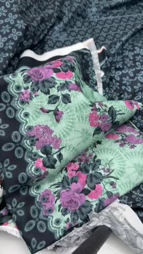 Rs 3950 Sapphire Print Khadar 3pc