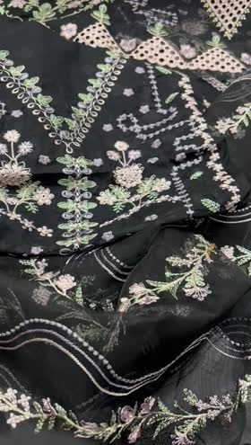 Rs 9450 Nureh Feya lawn Emb 3pc Emb duppata New launch ( FE 12)