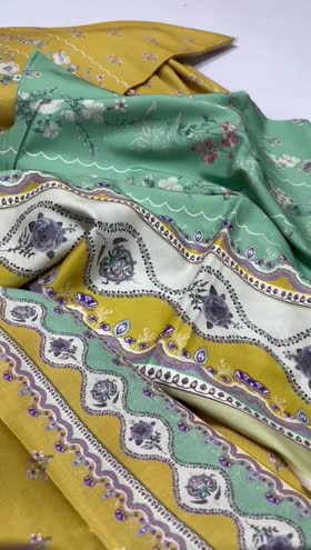 Rs 3300 Mausummery  Doria printed 3pc retail 5495