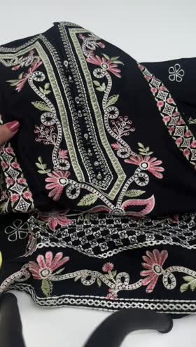 Rs 5950 Sahiba Stitched Emb 3pc ~ [Chest 20] [Length 37] MEDIUM