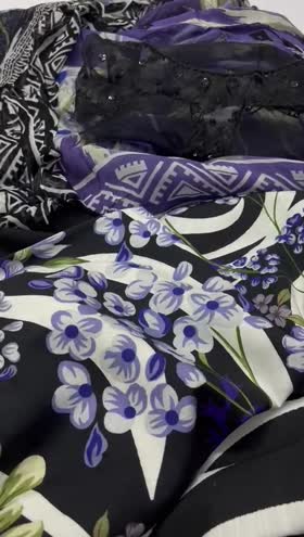 Rs 5850 Nureh Daily Delights Emb Viscose 3pc Chiffon Duppata