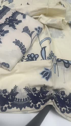 Rs 5850 Sahiba stitched Emb 3 pc ~ [Chest 20] [Length 48] MEDIUM