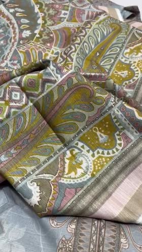 Rs 3350 Mausummery Khaddar printed 3pc ( OPAL)