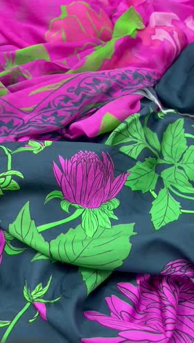 Rs 4750 Naqsh self jacquard viscose 3pc chiffon duppata [Yale  Blue]