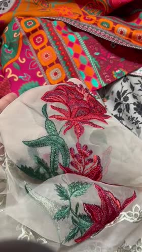 Rs 7950 Charizma Aniq staple Emb 3pc new launch (D 19)