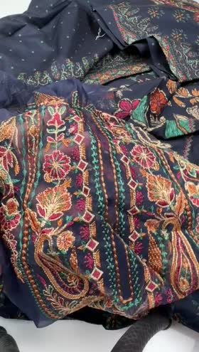 Rs 3950 Sapphire Print Khadar 3pc
