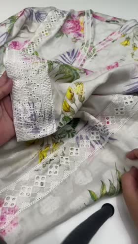 Rs 6000 Sahiba Stitched Emb 3pc ~ [Chest 20] [Length 42] MEDIUM