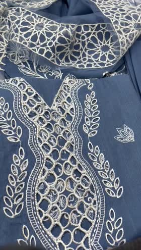 Rs 7200 Mahnur Khaddar Emb 3pc warm shawl ( NK 07)