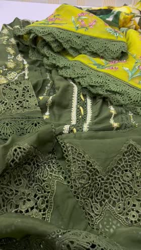 Rs 13000 Aneela’s karandi stitched Emb 2pc ( X Large)