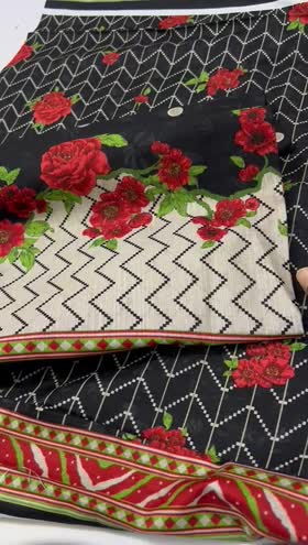 Rs 3050 Bin saeed khaddar printed 3pc