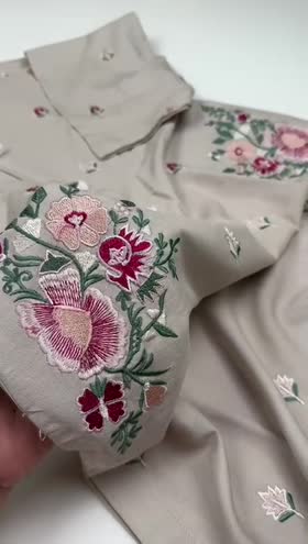 Rs 4850 Sahiba Stitched Dhanak Emb Shirt Emb Shalwar [Dispatch Time 2 Months] ~ [Chest 22] [Length 35] LARGE