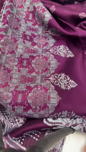 Rs 4100 Saya Jacquard Shirt Duppata Viscose Trouser 3pc [Retail 5000]