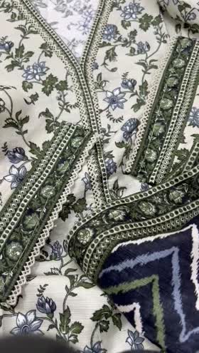 Rs 3800 Bin saeed stitched khaddar 3pc ~ LARGE