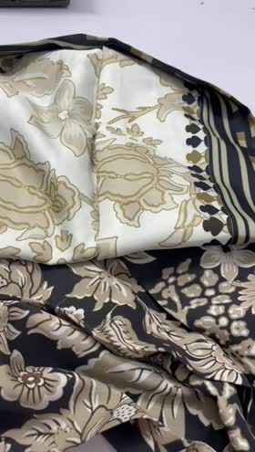 Rs 3450 baroque linen printed 3pc shawl