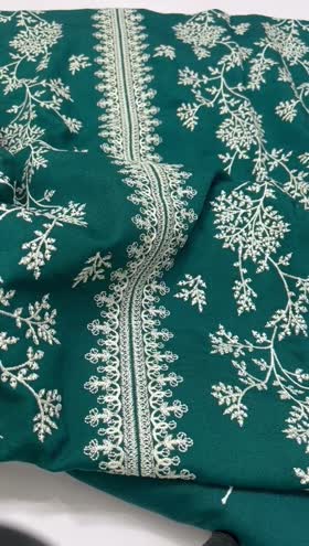 Rs 3200 Bareeze style karandi Emb 2pc