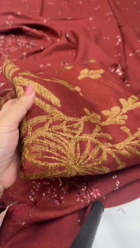 Rs 6950 Dastaan by Riaz Arts Emb Peach Leather 3pc [DS-07]