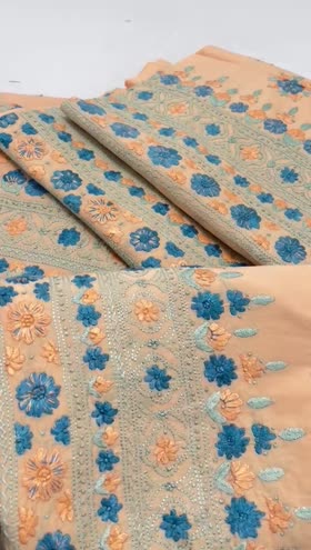 Rs 4950 Aneela’s lawn hand made Emb shirt