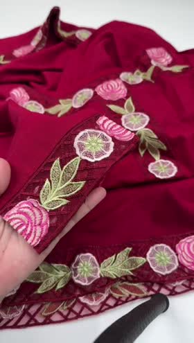 Rs 3800 Sahiba Stitched Gown ~ [Chest 22] [Length 54] LARGE