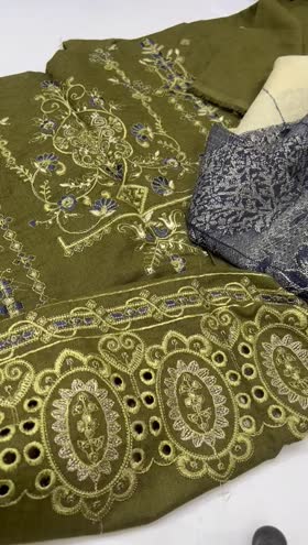 Rs 3950 winter Emb 3pc warm jacquard shawl