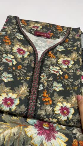 Rs 3800 Bin saeed khadar stitched 3pc  ~ SMALL