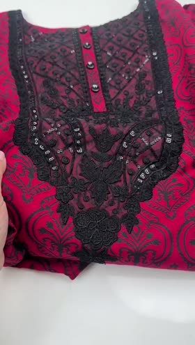 Rs 4950 Sahiba Stitched 2pc ~ [Chest 22] [Length 52] LARGE