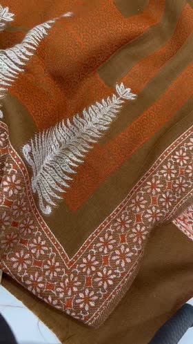 Rs 2600 Warm jacquard shawl