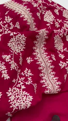 Rs 3200 Bareeze style karandi Emb 2pc