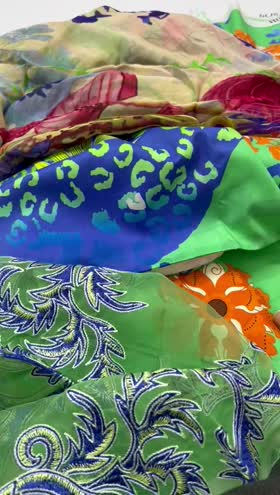 Rs 4800 hemline by Mushq lawn Emb 3 piece. Outlet stock