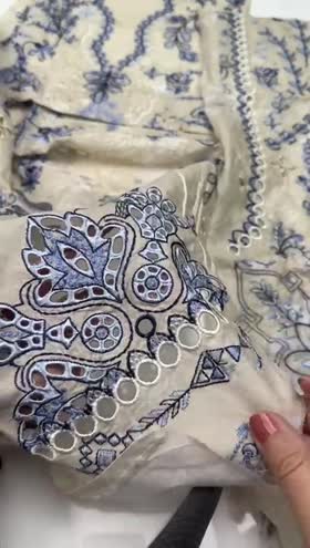 Rs 5800 Aezel By Roheenaz Cambric Emb 3pc [Eleen] [Retail 7450]