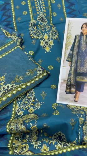 Rs 2850 MOTIFZ lawn DIGITAL printed 3pc [Retail 4890[ D 4806]