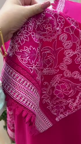 Rs 7500 Aneelas stitched fine lawn shirt trouser Dispatch month june ~ [CH 22] [L 35] LARGE