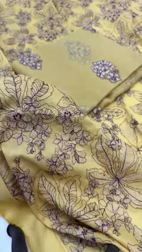 Rs 6500 Fragrant Lawn Emb shirt Bamber chiffon Emb duppata 3pc [D 3]