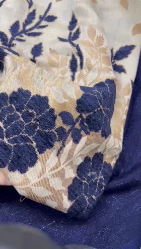 Rs 6495 Pehnawa Raiz Arts peech wool jamawar shawl 3pc