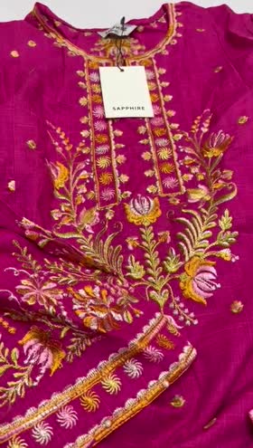 Rs 6000 SAPPHIRE STITCHED EMB 2PC ~ MEDIUM